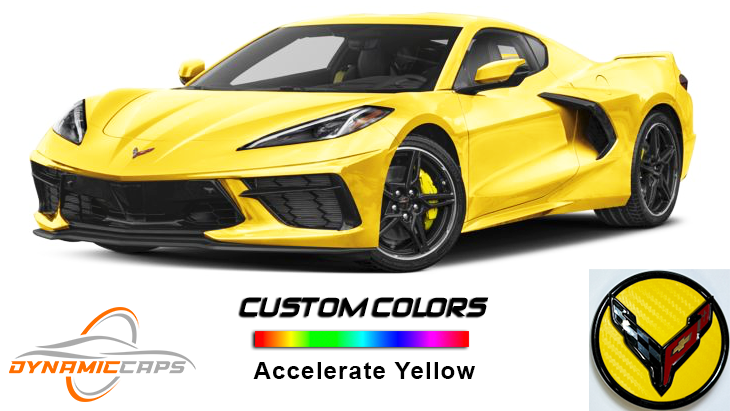 Accelerate Yellow Custom C7/C8 DynamicCaps